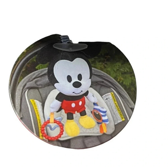 Mickey‎ & Minnie Mouse On-the-Go Activity Plush Stroller Attachment Baby Toy NWT - Picture 6 of 15